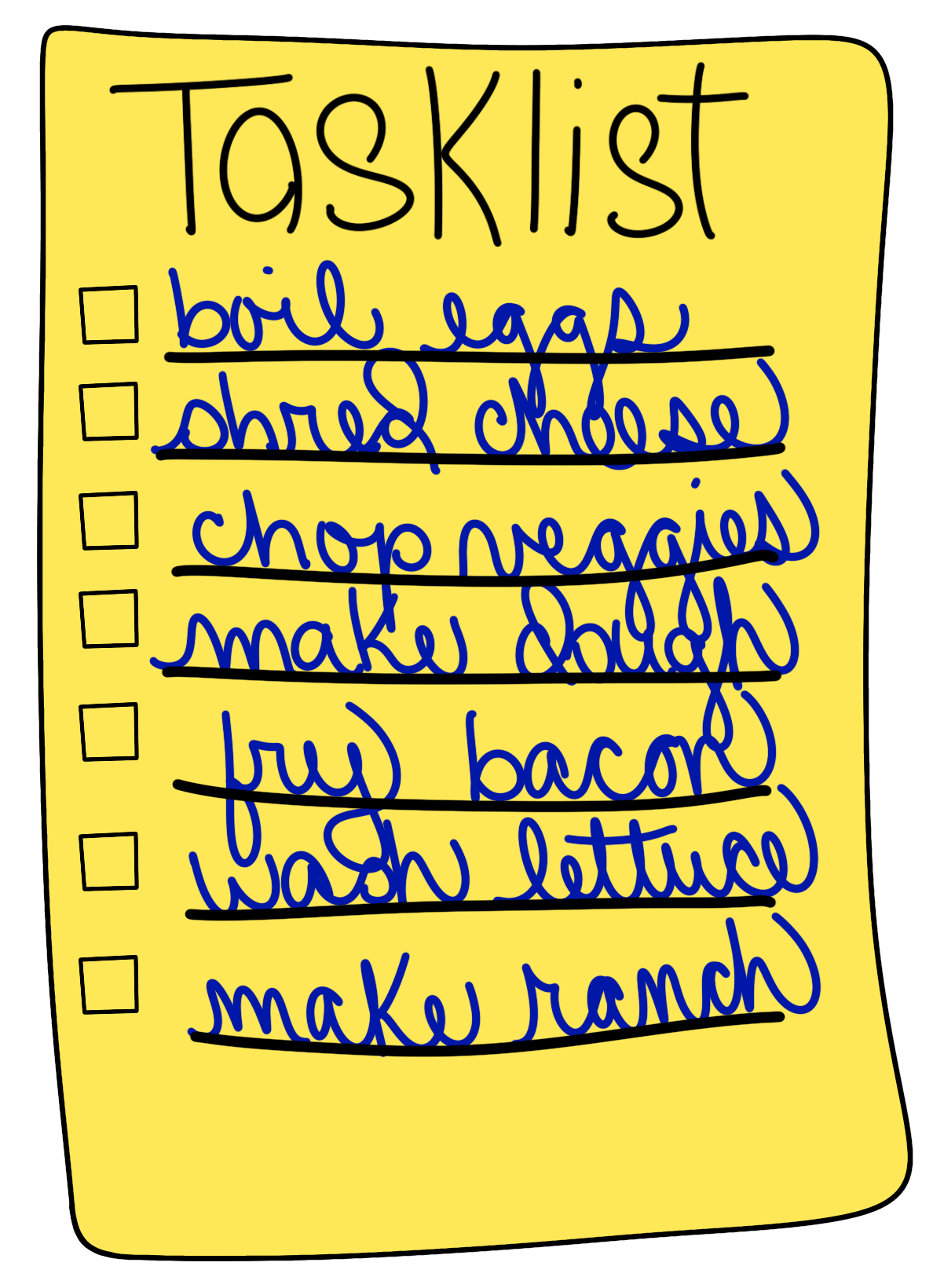 list