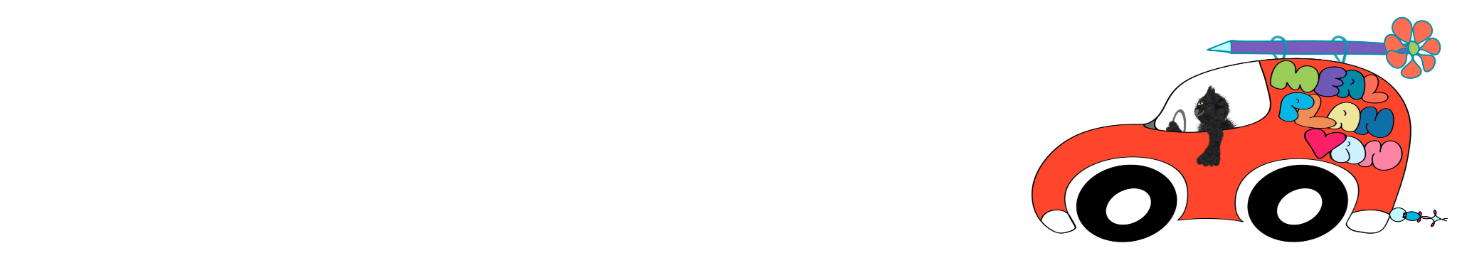 Cat driving a meal plan van.