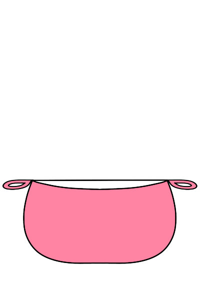 Macaroni falling into hot water.